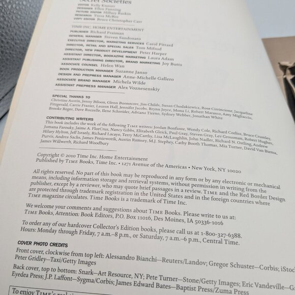 Time Secret Societies 2010, Decoding the Myths and Facts, 106 Pages, 8"x11" - Picture 5 of 7